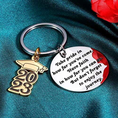 Class of 2023 Graduation Keychains Gifts for Seniors 2023 High