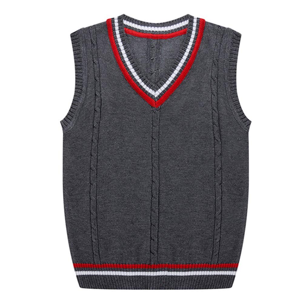 Clothing MAZORT Mens V-Neck Cable Knit Sweater Vest ...