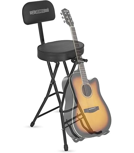Amazon.com: K&M 14050 Stool with Backrest : Musical Instruments