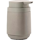 ZONE DENMARK Nova Soap Dispenser - A Fusion of Sleek Design and Durable Material - Elevate Your Bathroom with Sophistication and Practical Elegance. A Stylish and Functional Bathroom Accessory