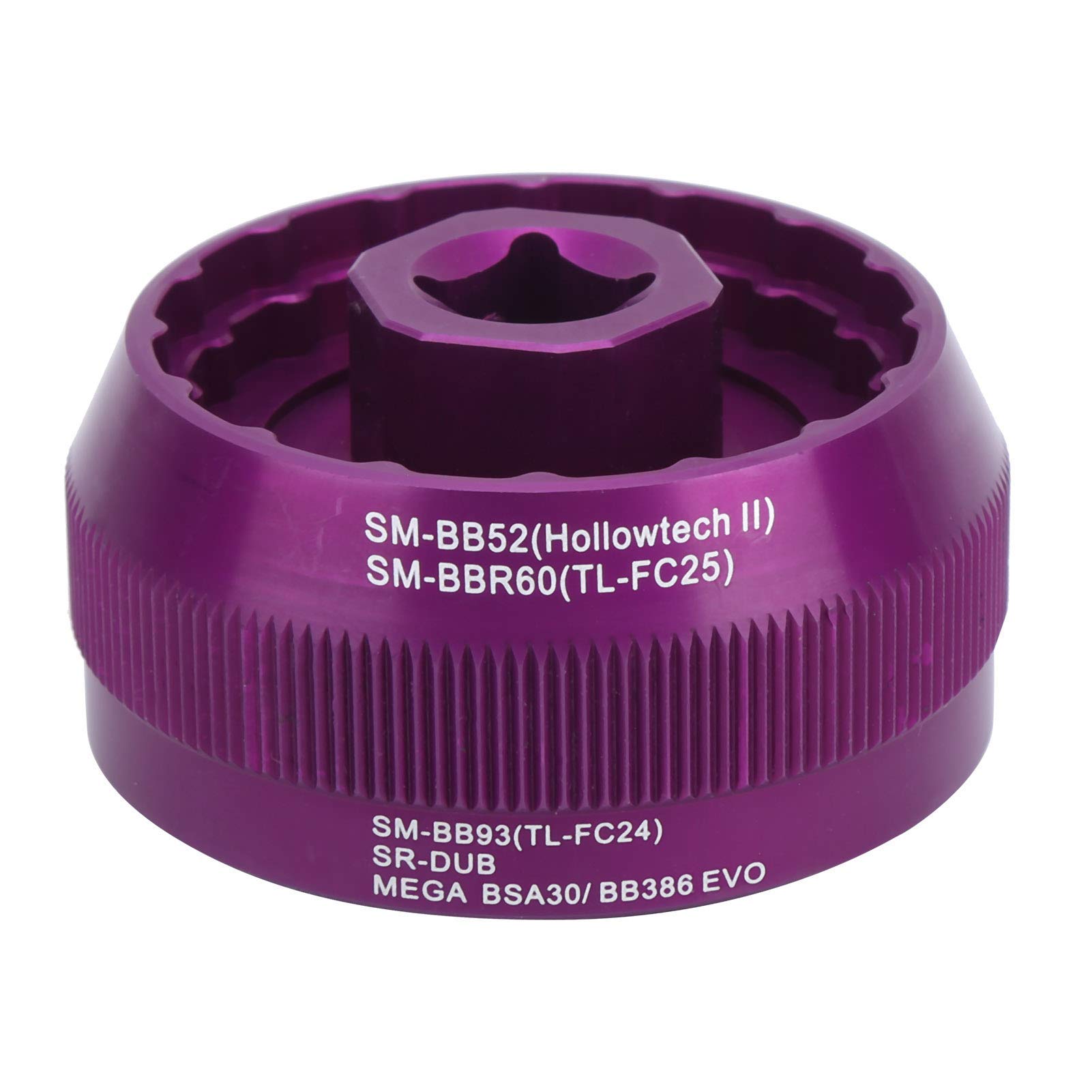 VGEBY Bike Bottom Bracket Cup Tool 5 in 1 Multifunction for BB9000 BBR60 BSA30 FSA386 Bottom Bracket Cup Tool BBT1 Bike Accessories Replacement Part(purple) Bicycles And Spare Parts Ride — image 1