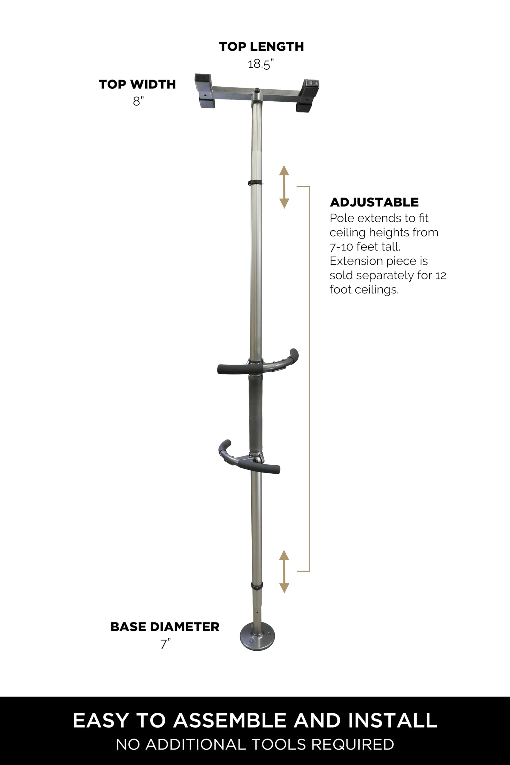 Mua Sure Stand Pole, Elderly Tension Mounted Floor to Ceiling Transfer ...