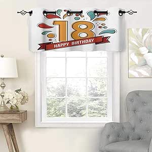 Cortina de tratamientos para ventanas con ojales en la parte superior