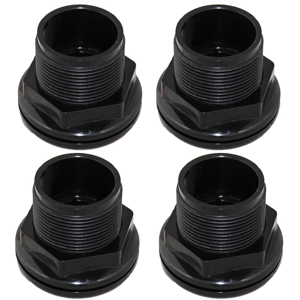 Photo 1 of ***ONLY 2***
Odyssea 1" Bulkhead Fitting Slip x Slip ABS Aquarium Pond Filters (4 Pack)