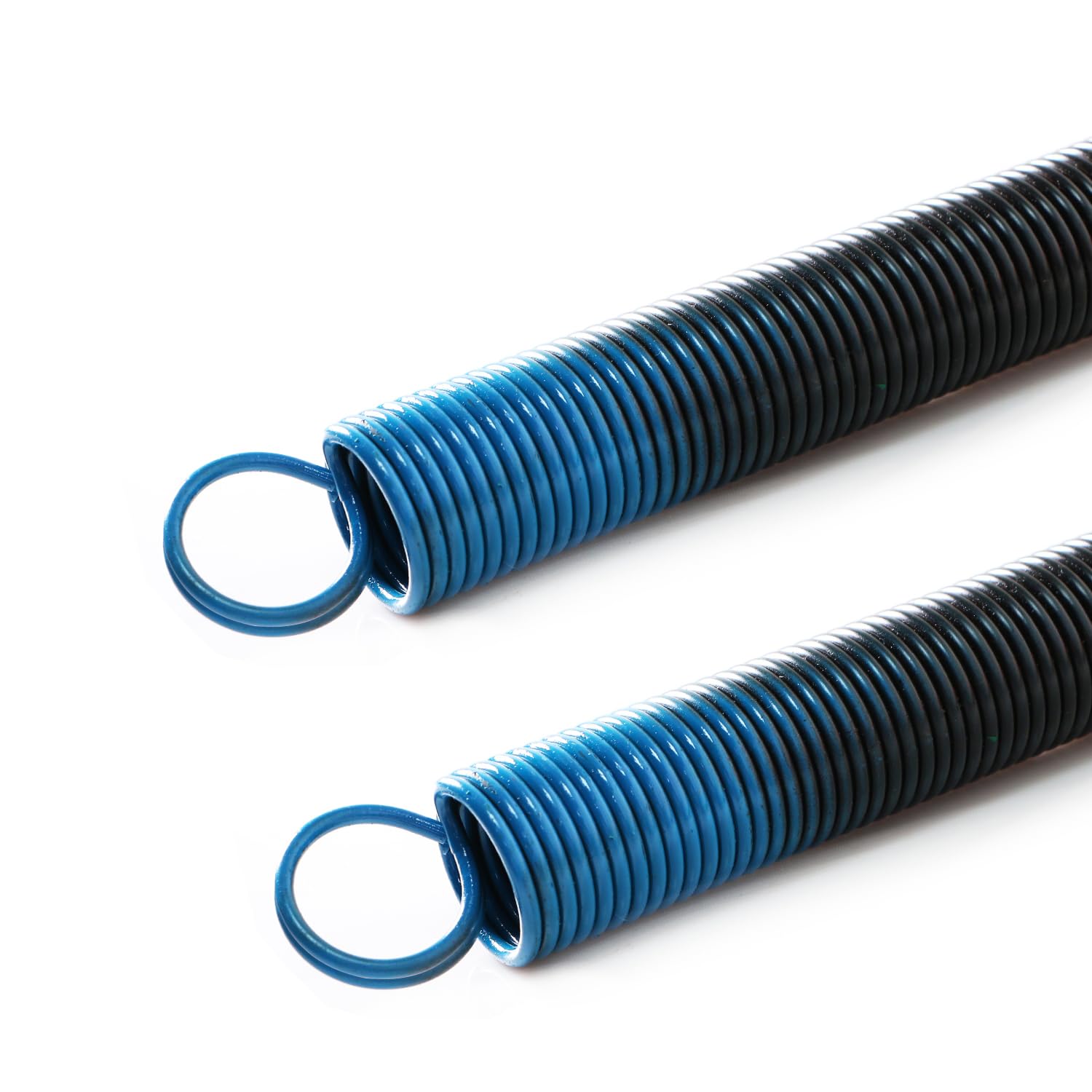 Aopin 1 Pair Replacement Garage Door Extension Spring Heavy Duty Stretch Spring,Black, 90 lb