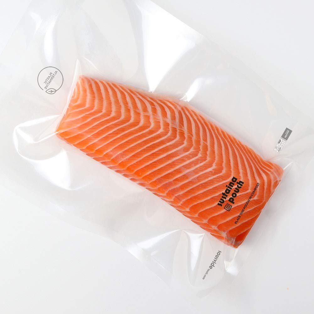 SousVideTools Sustainapouch Compostable 80mu Chamber Vacuum Pouches Designed for Sous Vide Cooking and Food Storage BPA & PFA Free 300mm x 400mm Pack of 200 - Image 4