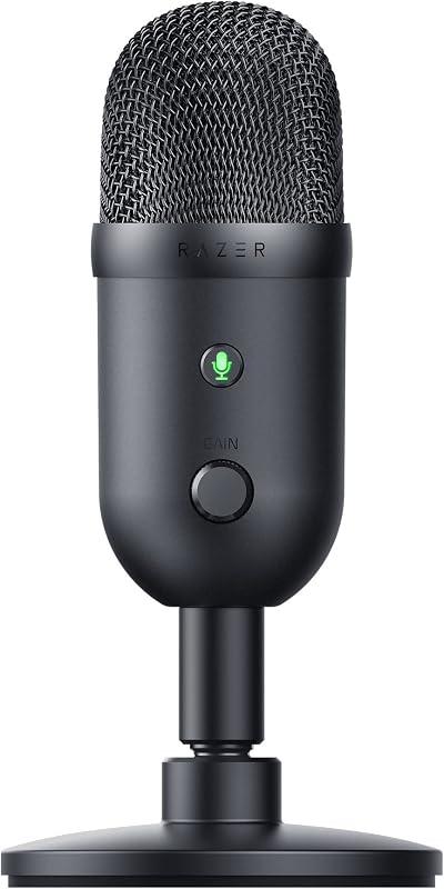 Razer Seiren V2 X USB Microphone for Streamers 25mm Condenser Supercardioid