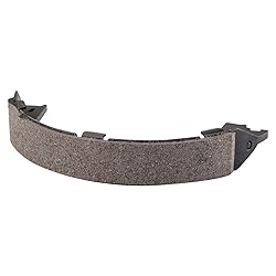 TRQ Rear Parking Brake Shoe Set Compatible with