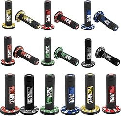 7/8" Motorcross Handle Grips Dirt Bike 22mm 24mm