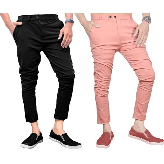 Buy Ezee Sleeves Men's Casual Lycra Pants Stretchable Less Weight