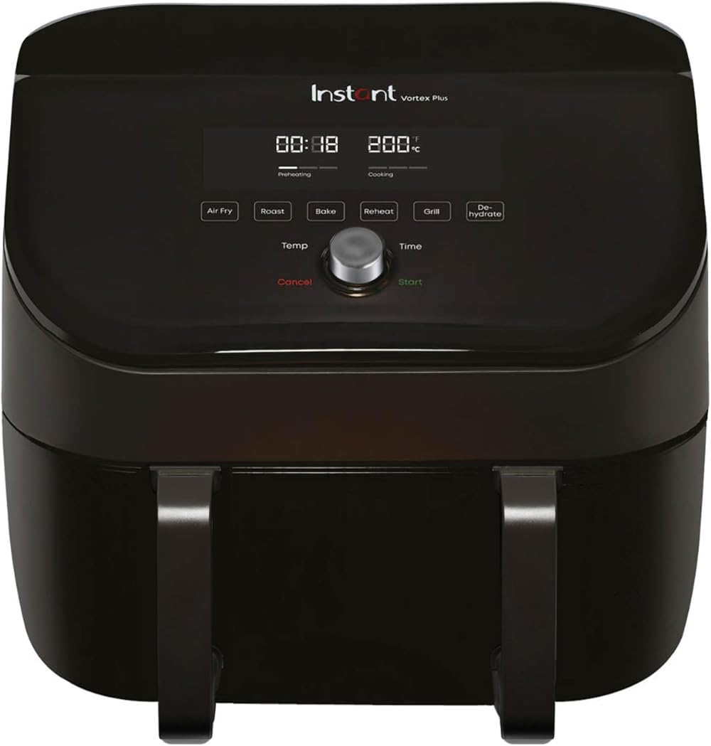 Instant Pot Versazone Dual Black Air Fryer 8.5L Large Family 8 in 1