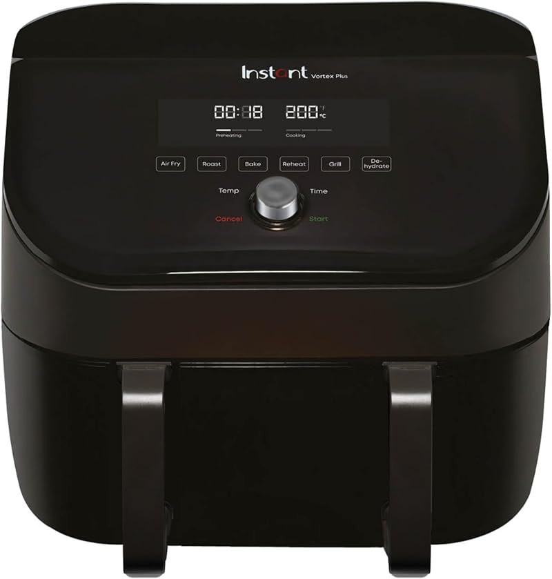 Instant Pot Versazone Dual Black Air Fryer 8.5L Large Family 8 in 1