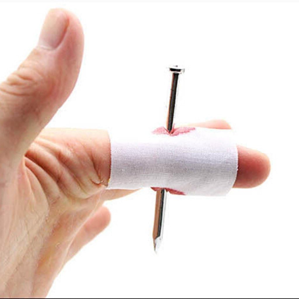 Gogogo Fake Nail Through Finger Blood Tricky Toy Party Bar Trick Prop