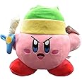 Kirby 12″ Mega Plush (Link) – Official Nintendo Licensed, Jumbo Soft Pillow Plush for Kids & Collectors, (Sleep, Link, Cowboy, Fighter Kirby)