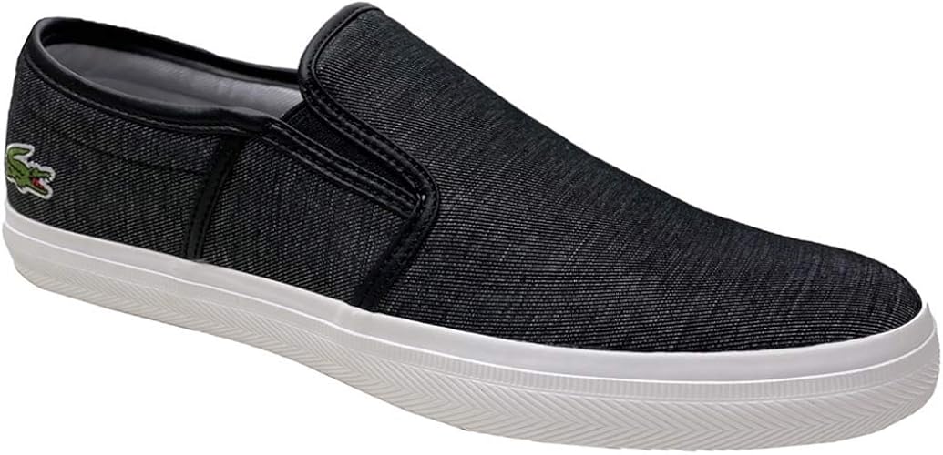Amazon ラコステ メンズ キャンバス スニーカー ローカット シューズ 38cma0112 並行輸入品 Lacoste ラコステ スニーカー