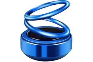 gifskiu Mini Portable Kinetic Heater, Solar Rotating Decoration, Vehicle Microwave Molecular Deicing Instrument, Creative Car Interior Decoration (Color : Blue)