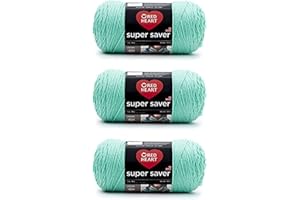 Red Heart Super Saver Aruba Sea, 3 Pack of 7oz/198g-Acrylic-#4 Medium-364 Yards, Knitting/Crochet