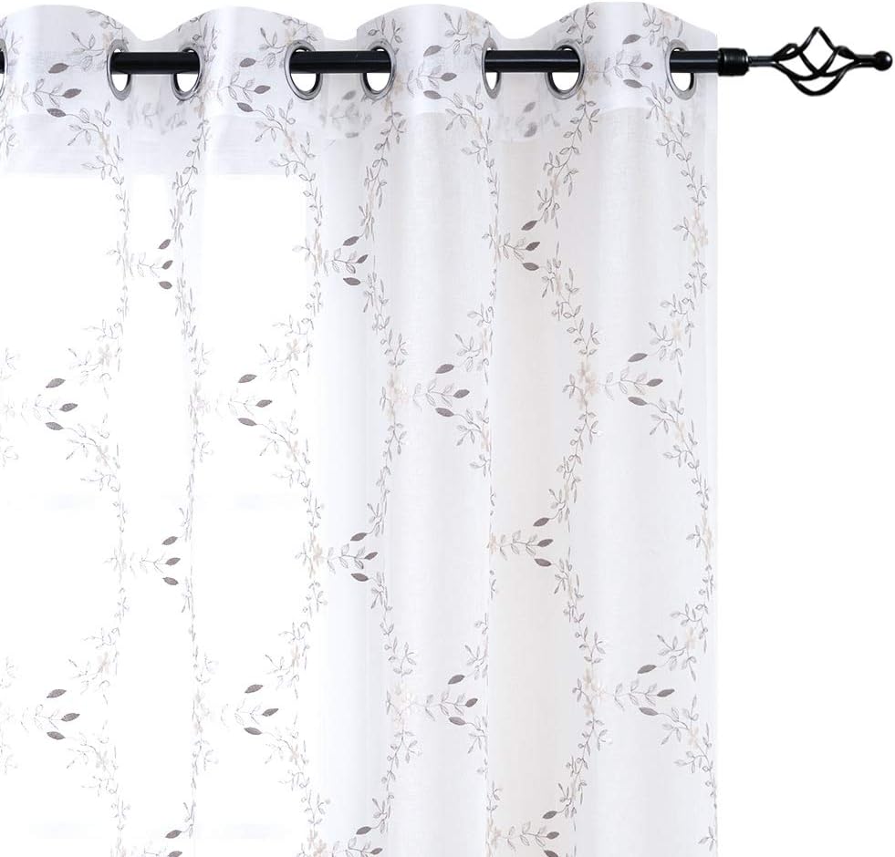 Best living room sheer curtains 84 inches long