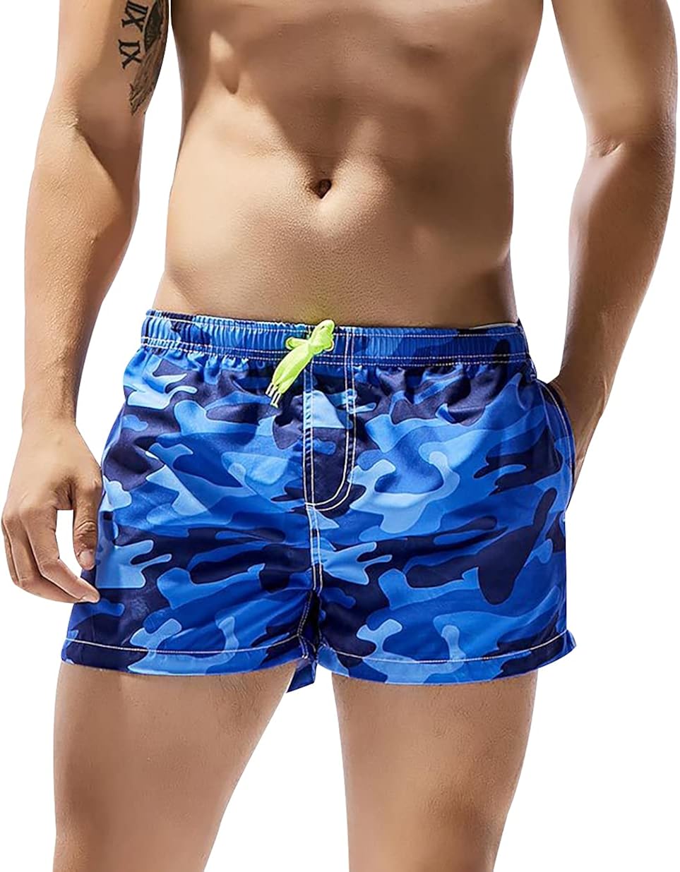 Erstaunlich Badeshorts Herren Kurz Ebenbild