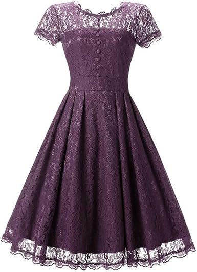 burgundy purple prom dress