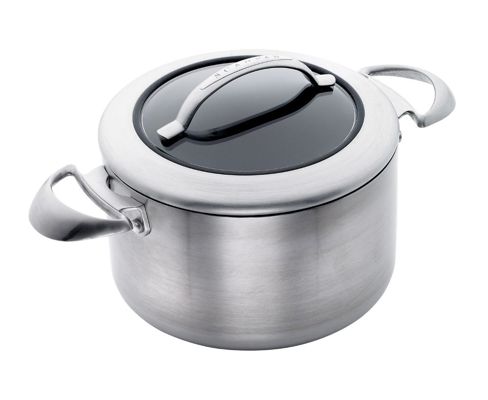 SCANPAN CTX 3.5 Litre Dutch Oven with Lid, Silver, SP65252000