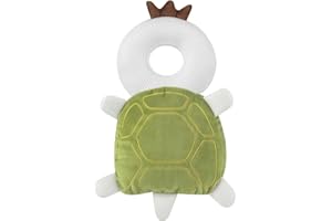 PandaEar Baby Head Protector Backpack, Turtle Baby Fall Backpack, Head Protector for Crawling, Toddler Adjustable Head Protec