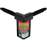 Master Mark Plus Corner Landscape Edging Connector, Garden Edging Coupler | Plus Series, 90&deg; Corner Coupler for Lawn Edging, Weather Resistant, Made in USA