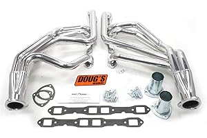 Doug's Headers D451 1-3/4" 4-Tube Full Length Metallic Ceramic Coated Exhaust Header for Big Block Mopar 62-72