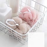 Healifty 2pcs Mesh Bath Shower Balls Body Exfoliator Loofah Puff view 8