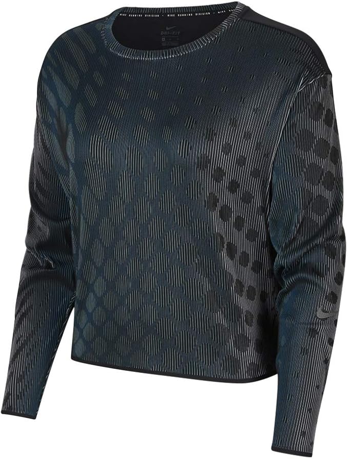 Amazon ナイキ レディース 陸上 ランニング 長袖tシャツ ウィメンズ マイラー L S トップ Cu6169 010 ブラック Nike シャツ 通販