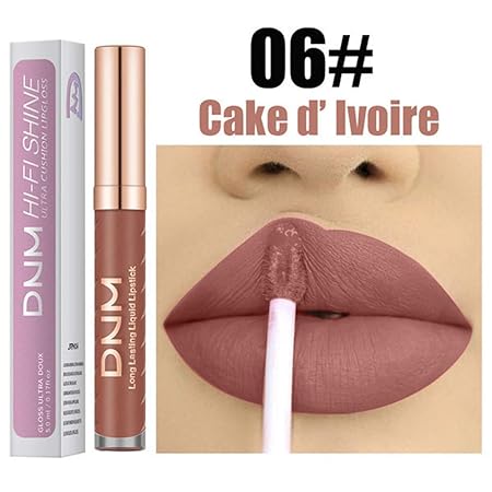 12 Farben Waterproof Long Lasting Matte Liquid Lipstick Beauty Lip Gloss Langlebiger Lippenstift Wasserdichter Mattflüssiger 