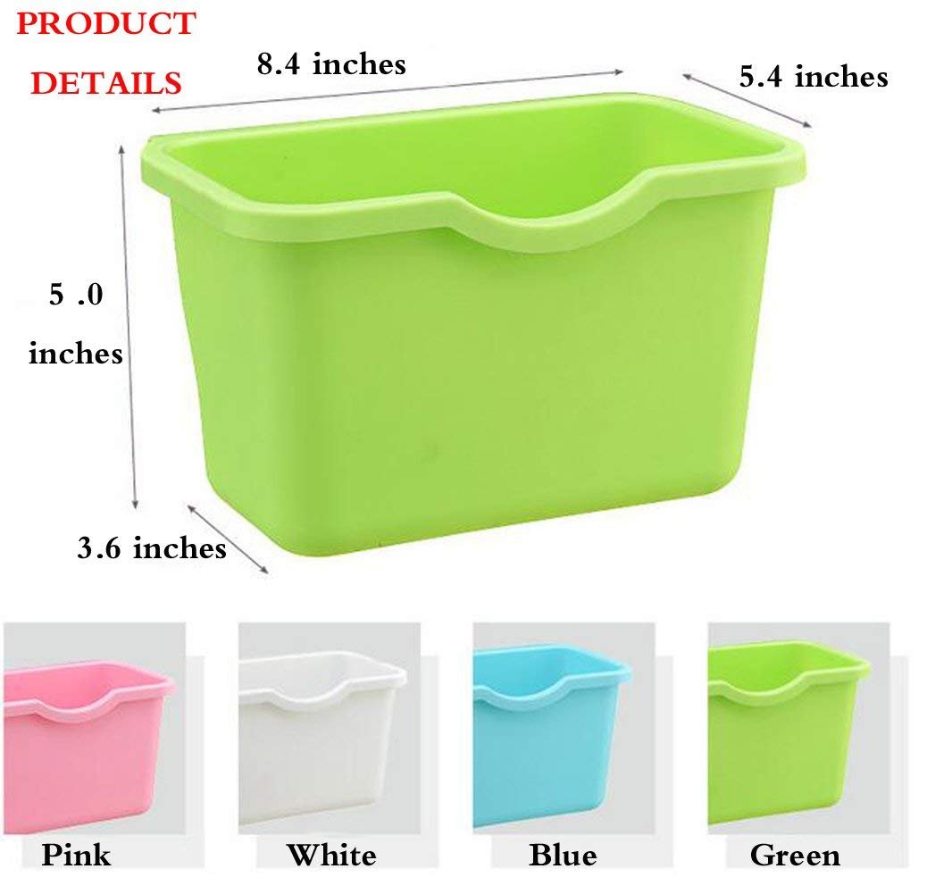 Home Trash Cans Hanging Garbage Can Xshion 3 Pack Small Kitchen Waste Basket Cabinet Door Hanging Hanging Waste Bin Storage Basket For Kitchen Desktop Bedroom