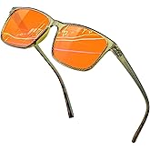 DioKiw 99% Blue Light Blocking Glasses Men Women Lightweight Frame Computer TV Gaming Eyeglasses Reduce Eyestrain