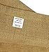 COTTON CRAFT -2 Piece 100% Jute Burlap Window Valance Set in Color Natural - Size 72 Inch by 16 Inch - Made from 100% Natural Jute