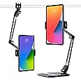 Twelve South HoverBar Duo for iPad / iPad Pro/Tablets | Adjustable Arm with Weighted Base and Surface Clamp Attachments for M