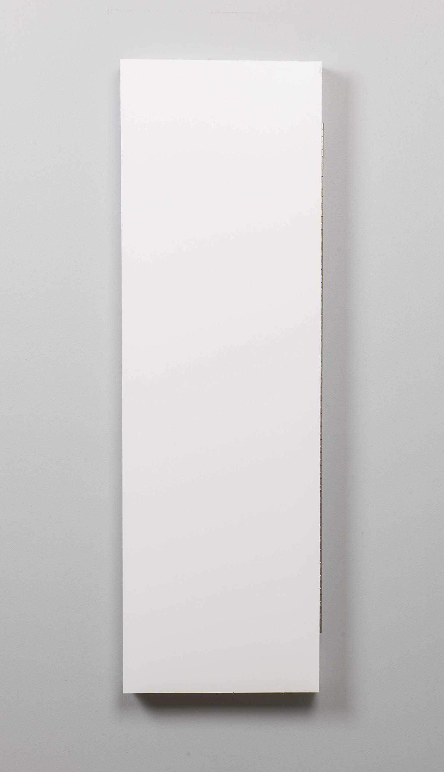 Iron-A-Way Surface Mount or Built-In Ironing Center Cabinet with 42 Inch Ironing Board and Flat White Door-IAW42FWU