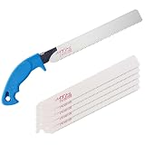 Z-saw Pipe Saw 240 with 5 Replacement Blades Set, English Replacement Manual Included, Ideal for PVC Pipe, Japanese Hand Saw