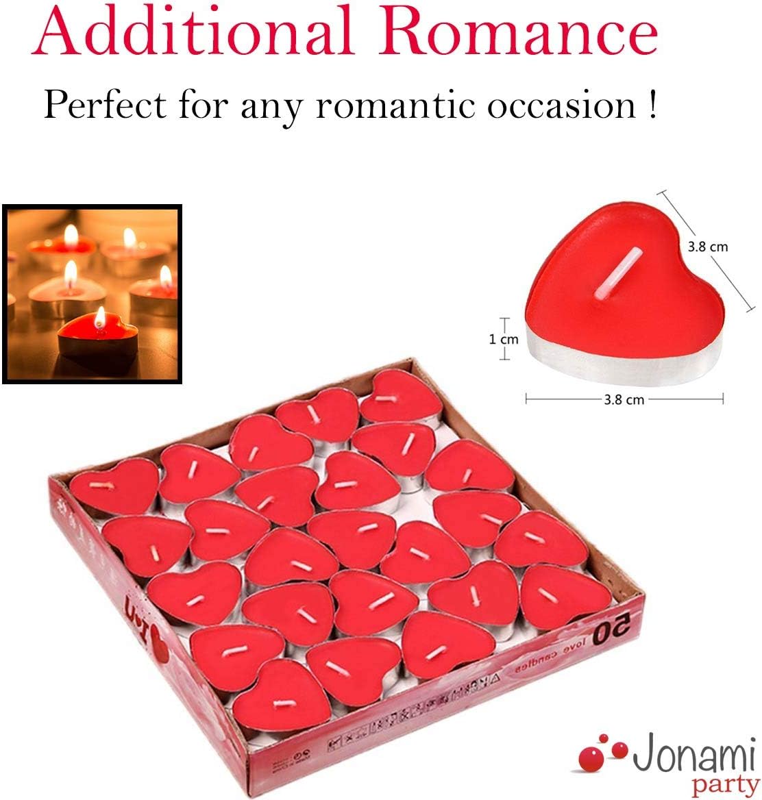 Romantic Decorations, Candles and Petals Set - Image 4