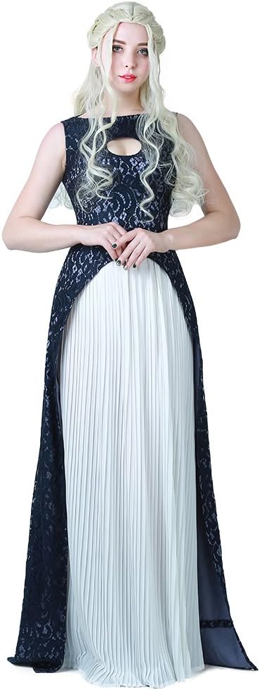 miccostumes Women's Khaleesi Dress Cosplay Costume Halloween