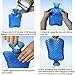 KOODER Hot Water Bottle,Slow Down The Symptom of Dysmenorrhea,Warm Your Stomach,Winter Heating Products! 2L（Blue）