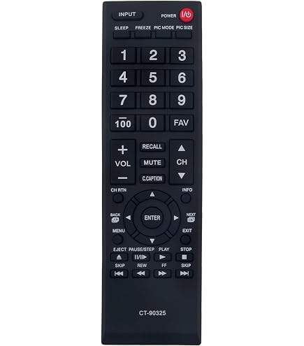 リモコン Amazon.com: New CT-90325 Remote Compatible with Toshiba TV