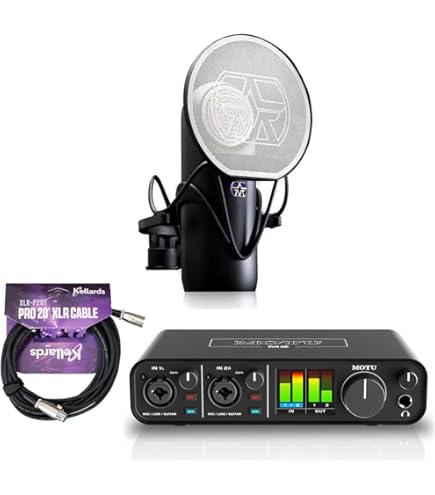 Amazon.com: Motu M2 2x2 USB Audio Interface with AKG Project