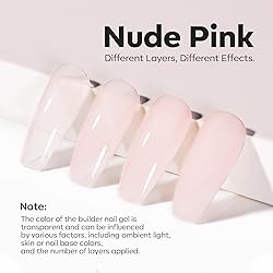 modelones Builder Nail Gel, 8-in-One Cover Nude