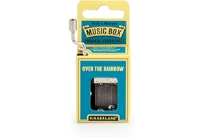 Kikkerland Over the Rainbow Crank Music Box