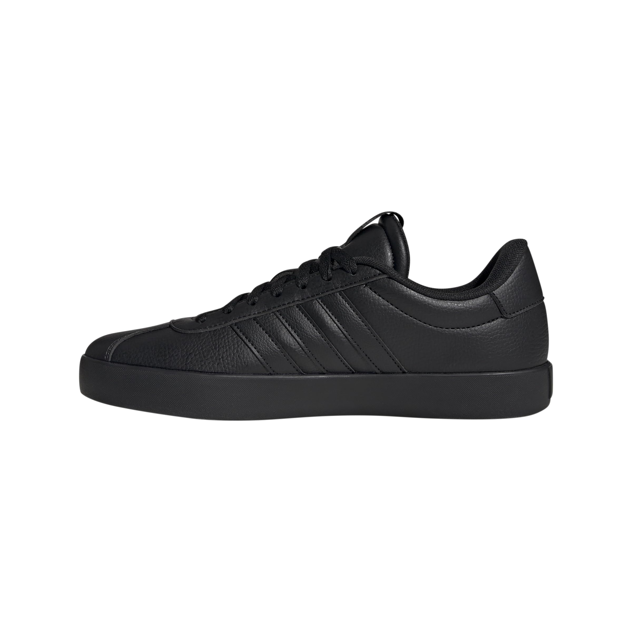 Adidas Mens VL Court 3.0 Sportswear, Black/Black/Gold Metallic, 4 Image