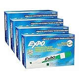 Expo Original Dry Erase Markers, Chisel Tip, Green Ink, 48-Count