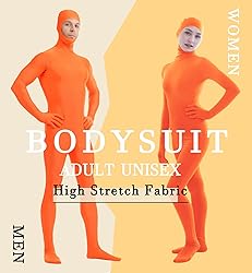 ATHX Men's and Women's Spandex Open Face Bodysuit