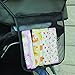 CHARIS KID Mesh Stroller Bag - Stroller Attachable Organizer Carrying Bag - Umbrella Baby Stroller Accessories (Black (1 Pack))