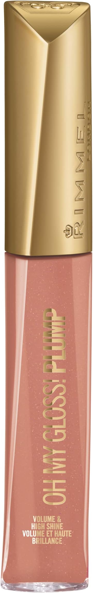 Rimmel Oh My Gloss Plump Peach Pie Lip Gloss gloss bright high shine