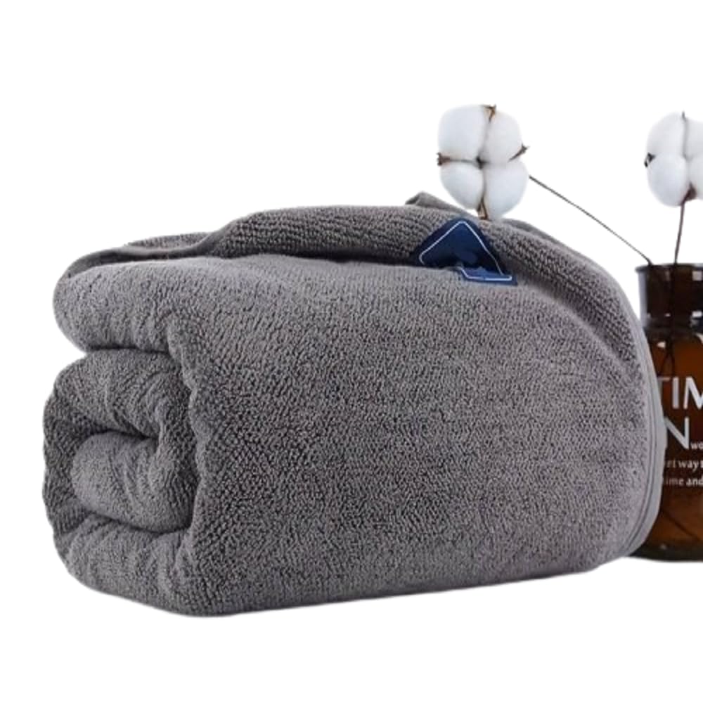 Extra Large Premium Oversized Jumbo Bath Sheet-150 X 200 cm-100% Egyptian Cotton Towels Super Soft Quick Dry and Absorbent Huge Bath Sheet 600GSM (Charcoal Grey)